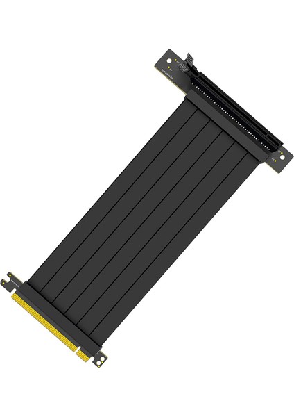 1X15 cm Pcıe 3.0 16X Grafik Kartı Uzatma Kablosu Adaptörü 90 Derece Anti-Koruyucu Stabilite (Yurt Dışından)