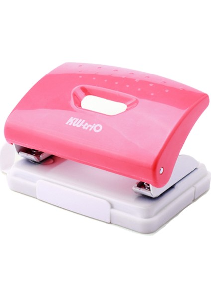 2 Delikli Kağıt Delgeç Dıy Gevşek Yaprak Delik Delme El Yapımı Dizüstü Cep Telefonu Braketi ile Kırmızı (Yurt Dışından)