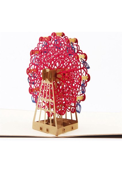 Sevimli Tebrik Kartı 3D El Yapımı Evlilik Yıldönümü Sevgililer Günü Için Uygun (Yurt Dışından)