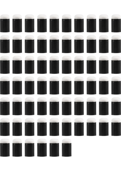 66 Adet Parmak Sünger Daubers Boyama Zanaat Çizim Dauber Sanat Mürekkep El Sanatları Kartı Için Set (Yurt Dışından)