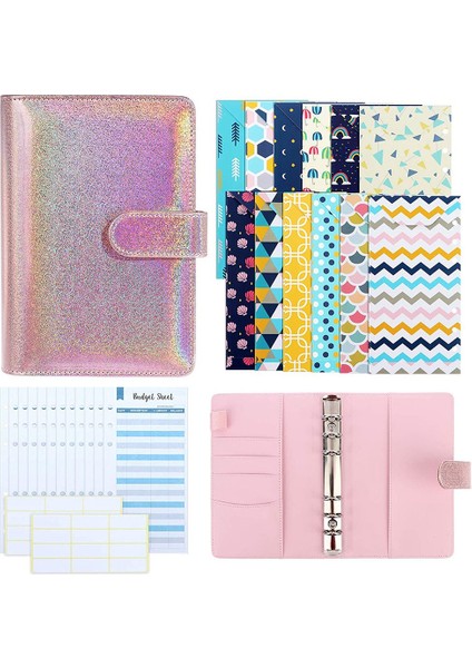 A6 Bağlayıcı Bütçe Zarfları Sistem Planlayıcısı Organizatör Bütçeleme, Küçük Nakit Zarf E (Yurt Dışından)