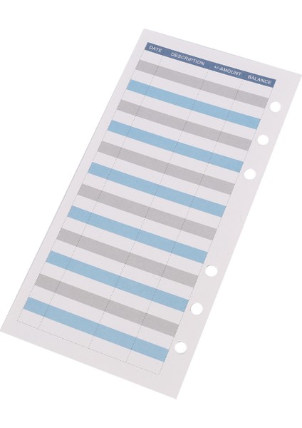 Sistem Için Nakit Bütçe Zarfları, 12 Adet Para Bütçeleme Artı 12 Gider Takip Tablosu B (Yurt Dışından)