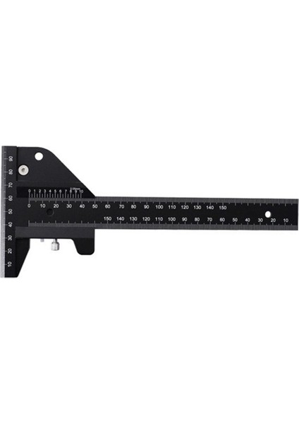 Derinlik Sürmeli Ölçüm Cetveli 150MM Yüksek Hassasiyetli Kazıma T-Tipi Çizgi Çizim Cihazı Çok Fonksiyonlu Dıy Aracı (Yurt Dışından)