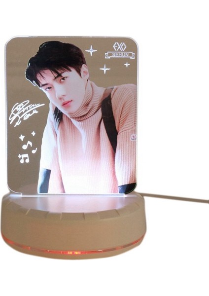 Sehun Masa Lambası Işık Çubuğu LED Gece Başucu Masası B (Yurt Dışından)