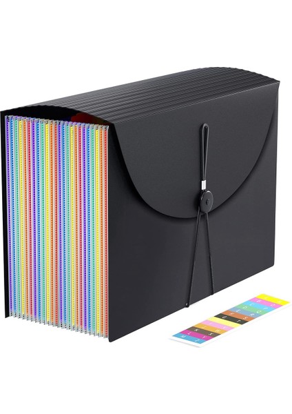 Accordian Dosya Düzenleyici, Genişletilebilir Klasör, Taşınabilir Klasör Letter Boyutu, Kağıt Belgeler Için A4 Boyutu (Yurt Dışından)