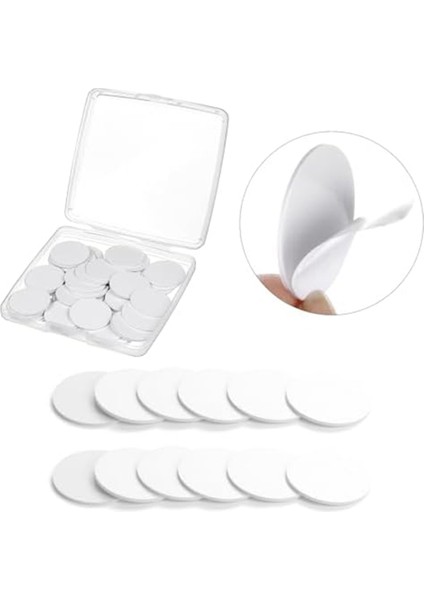 60 Adet Nfc Etiketlerntag 215 Etiket Çip Yuvarlak Etiket Yeniden Yazılabilir Kart Yapışkan Geri Etkin Cep Telefonu Cihazı (Yurt Dışından)