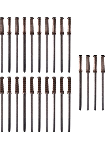 24 Adet Değnek Kalemleri, Sihirbaz Partisi Hediyeleri, Sihirli Tema Için Kalem Okul Malzemelerinin Doğum Günü (Yurt Dışından)