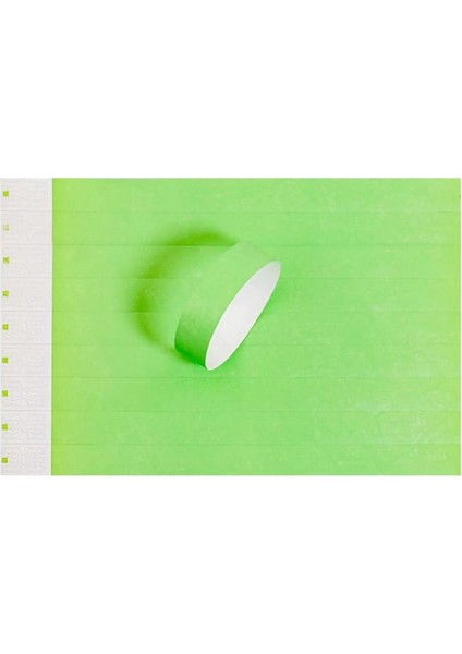 Etkinlikler Için 5 Renkli Tyvek Bileklik - 500 Adet Yırtılmaya Dayanıklı Su Geçirmez Kimlik Bantları B (Yurt Dışından)