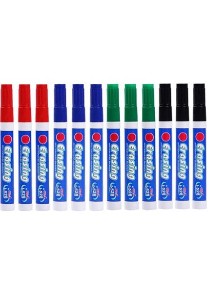 12 Pcs Büyülü Kuru Silme Işaretleyiciler Su Boyama Kalem Beyaz Tahta Işaretleme Kalemleri Seti Doodle Yüzen Aracı (Yurt Dışından)