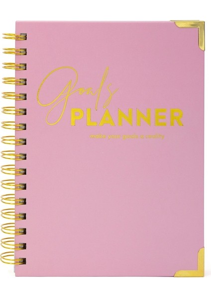 Haftalık Aylık Planlayıcısı Pratik Kişisel Organizatör Bloknotlar Gündem Okul Ofis Malzemeleri Hediye Pembe (Yurt Dışından)