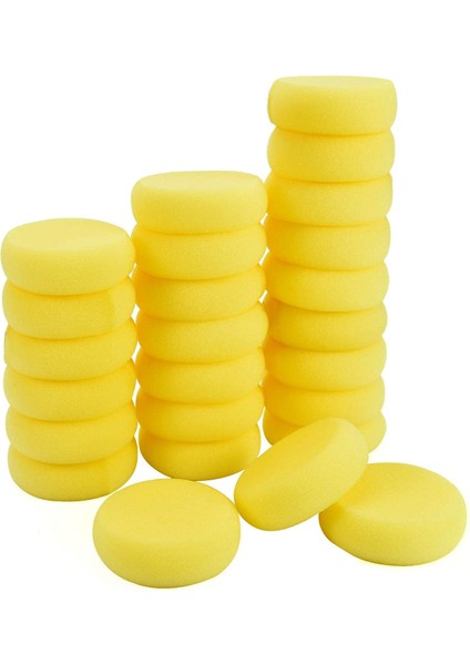 25 Adet Resim Süngeri, Suluboya, El Sanatları, Çömlekçilik, Kil, Seramik, Yüz ve Ev Kullanımı Için Sanatçı Süngeri (Yurt Dışından)