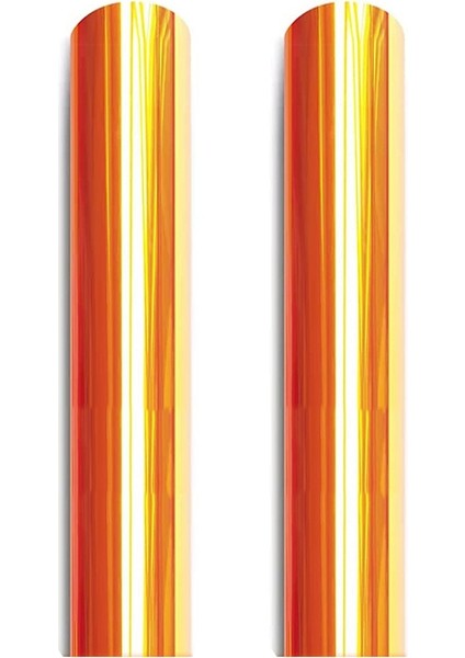 Isı Transferi Vinil Levhalar 12X10 Inç Karanlıkta Glow Glitter Basın Film Paketi Demir T-Shirt Elbise Kumaş, Turuncu (Yurt Dışından)