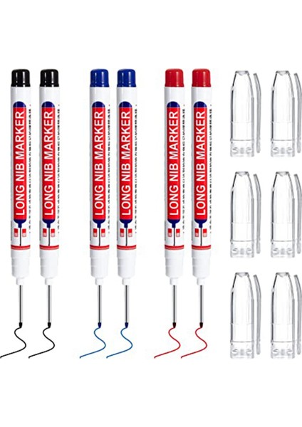 Derin Delik Kalemleri Uzun Uçlu Işaretleme Kalemleribanyo, Inşaat Ahşap Işleri Için Derin Matkap (Yurt Dışından)