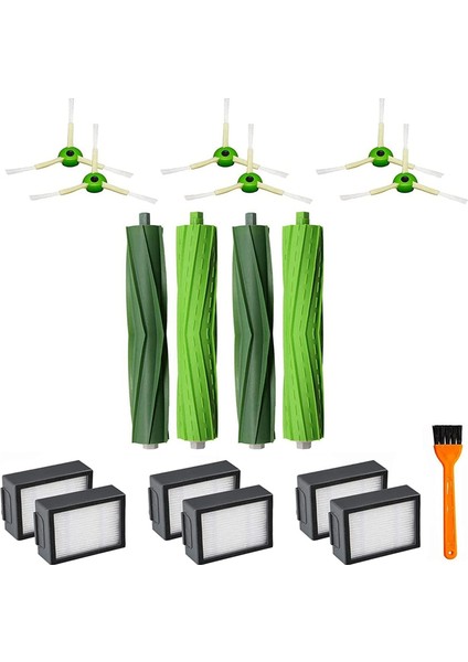 Yedek Parçalar Ana Fırça Yan Fırçalar I7 I7+ E5 E6 Robot Süpürge Aksesuarları Için Hepa Filtreler (Yurt Dışından)