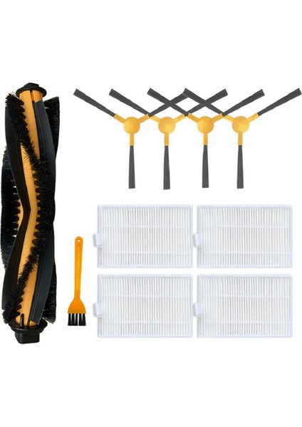 FL022 Elektrikli Süpürge Aksesuarları Için Yedek Ana Yan Fırça Hepa Filtre Paspas Bez Bezi (Yurt Dışından)