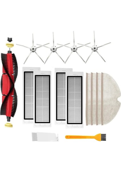 S5 S502-00 S502-02 S5 Max S6 S6 Maxv S6 Murni E4 E5 Robot Vakum Hepa Filtresi Için (Yurt Dışından)