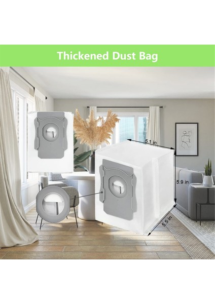 (7150) I7+ I7 Plus (7550) I3+(3550) I8+(8550) S9 (9150) S9 Plus J7+(7550) Için Toz Torbası Yedek Parçaları (Yurt Dışından) fırsatları