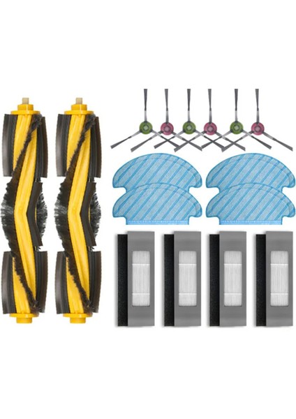 Hepa Filtre Ana Yan Fırça Paspas Bezi Deebot T9 T8 N8 Pro 920 950 Elektrikli Süpürge Yedek Parçaları (Yurt Dışından)