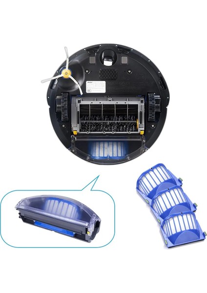 Elektrikli Süpürge 600 Serisi 690 680 660 651 650 ve 500 Serisi Için Yedek Yan/kıl Fırça Aksesuarları (Yurt Dışından) fırsatları