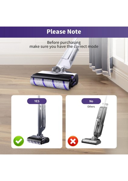 Narwal S20 Pro Rulo Fırça Yedek Parçaları Kablosuz Islak Kuru Elektrikli Süpürge 2 Adet (Yurt Dışından) fırsatları