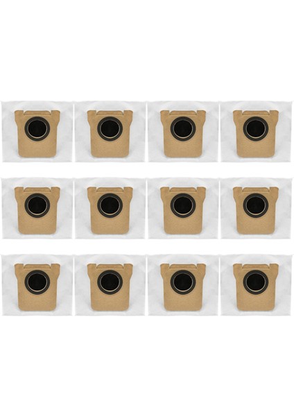 Xiaomi Mijia M40S / OV31CN Elektrikli Süpürge Parçaları Için Yedek Dokumasız Çöp Torbaları 12 Adet (Yurt Dışından)