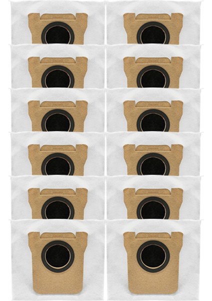 Xiaomi Mijia M40S / OV31CN Elektrikli Süpürge Parçaları Için Yedek Dokumasız Çöp Torbaları 12 Adet (Yurt Dışından) modelleri