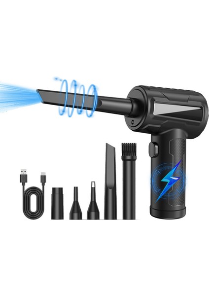 51000 Rpm Basınçlı Hava Toz Alma Üfleyici Ev Araba Kablosuz Elektrikli Süpürge Bilgisayar Klavyesi Için Elektrikli Hava Toz Alma Üfleyici (Yurt Dışından)
