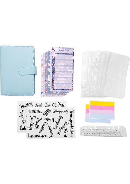 Bütçe Dosyalama Seti-28 Parça Dosyalama Dosyası, Para Tasarrufu Dosyalama Dosyası, Nakit Zarf ve Finansal Yönetim D (Yurt Dışından)