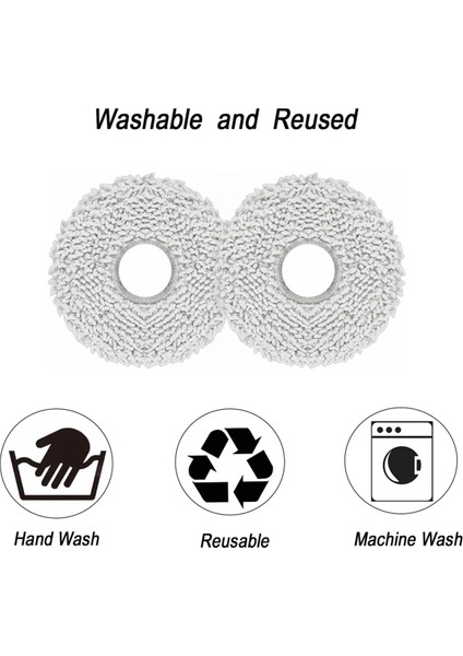 Ecovacs Deebot T30S/ T30S Combo/ T30 Pro Omni Için Yeedi M12 Pro Elektrikli Süpürge Ana Yan Fırça Hepa Filtre Paspas Bezi (Yurt Dışından) fiyatları