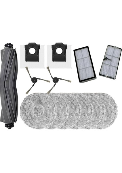 Dreame X40 ULTRA/L40 Ultra Robot Süpürge Yedek Parçaları Için Vakum Fırçası, Paspas Bezi, Filtre ve Toz Torbası (Yurt Dışından) fiyatları