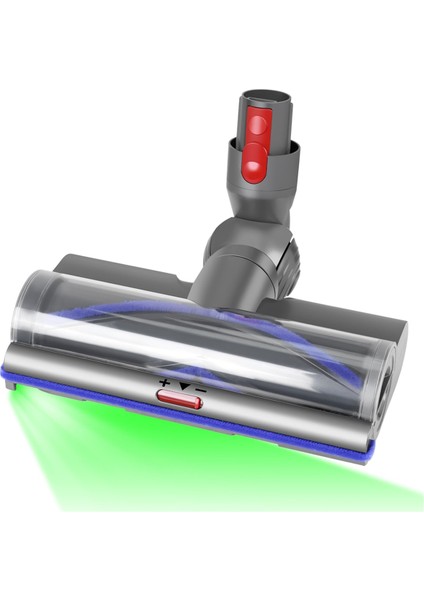 Dyson V8 V10 V11 V15 Elektrikli Süpürge Için Yedek Başlık, Yeşil Işıklı Karışmayan Vakum Aparatı (Yurt Dışından)