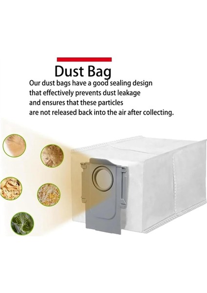 Roborock Saros Z70 Elektrikli Süpürge Parçaları Için Hepa Filtre Paspas Bezleri Toz Torbası Yan Fırça Aksesuar Seti (Yurt Dışından) fırsatları