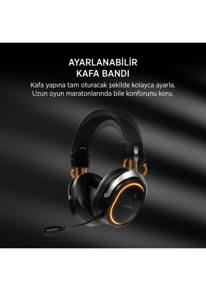 830 Triple Mode (Bluetooth/2.4g/usb) Gaming Kulaklık