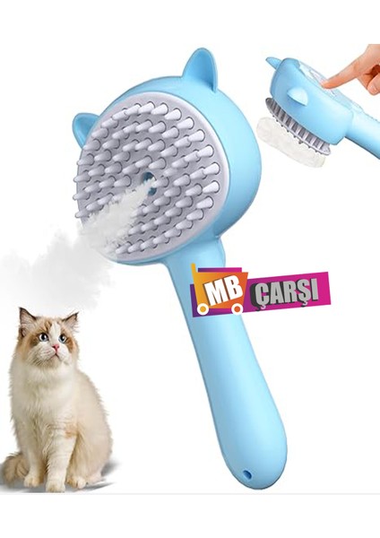 Kulaklı Buharlı Kedi Tarağı, Buharlı Kedi & Köpek Yıkama Fırçası Tarağı fiyatları