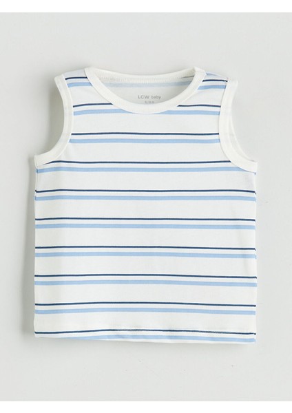 Yeni Sezon Bisiklet Yaka Erkek Bebek Atlet 3'lu - S5PE14Z1