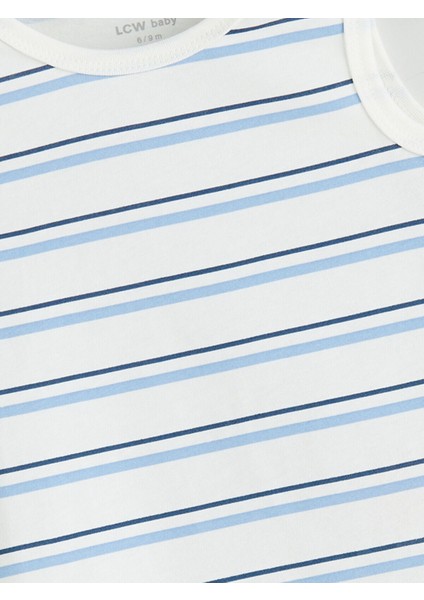 Yeni Sezon Bisiklet Yaka Erkek Bebek Atlet 3'lu - S5PE14Z1