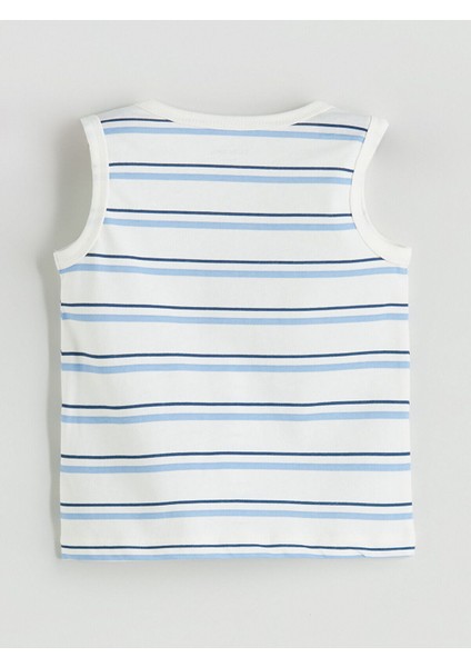 Yeni Sezon Bisiklet Yaka Erkek Bebek Atlet 3'lu - S5PE14Z1