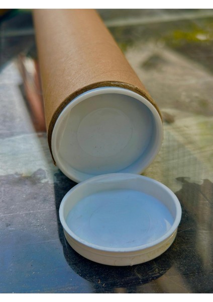 Postüp Kapaklı Silindir Kutu Karton Rulo Gönderi Poster Afiş Harita Tüpü 10 Adet 5 cm x 102 cm modelleri