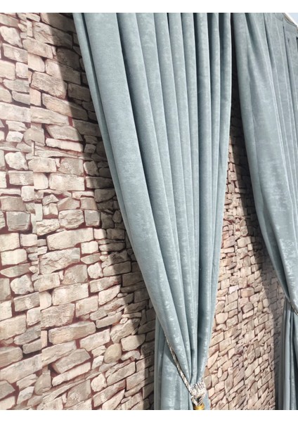 Fon Perde 2 Kanat 1/3 Sık Sık Pieli En 100 Boy 250 fiyatları