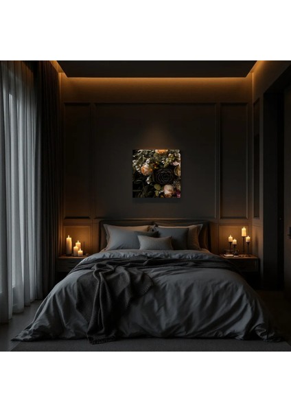 :temperli Cam Kare Tablo, Cam Tablo, Uv Baskı, CTT025