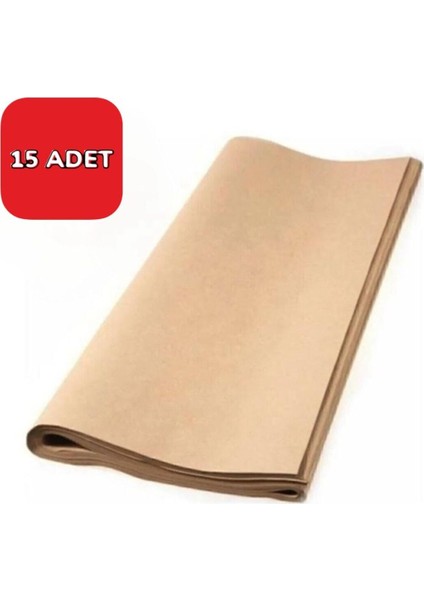 Kraft Kağıt 100X100 cm 90GR 15 Adet Ambalaj, Paketleme, Hediye ve Çeyiz Sarma, Taşıma, Taşınma