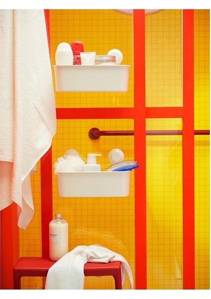 Tısken Duş Sepeti Beyaz 20400304