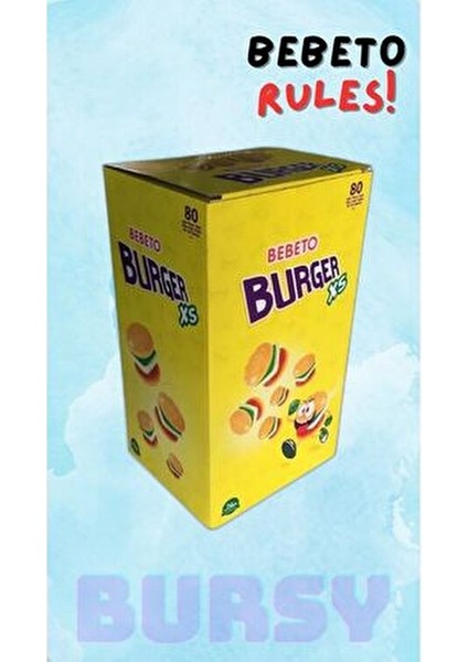 Burger Xs Jelibon (80 Adet) fiyatları