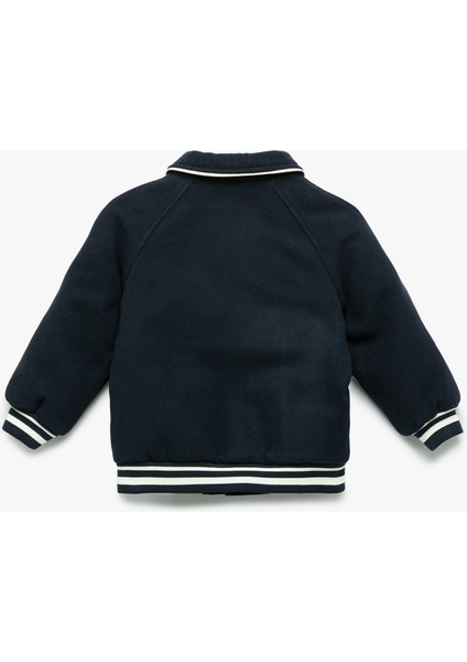 Uzun Kollu Aplikeli Bebe Yaka Kolej Ceket fiyatları