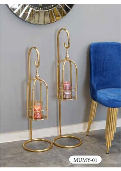 Mim Gold Yuvarlak Mumluk