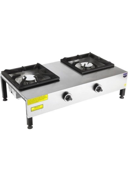 Doğalgazlı Lokanta Ocağı 2li Set Üstü Ce Belge Sanayi