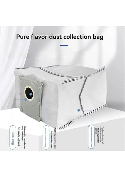 Ecovacs Deebot T50 X8 Pro Robot Süpürge Yedek Toz Torbaları Için Vakum Torbaları (Yurt Dışından) fiyatları