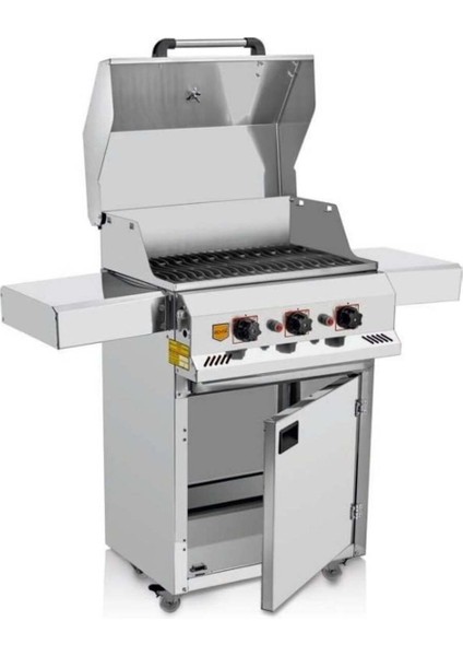 R134 Bahçe Tipi Döküm Barbekü Lpg