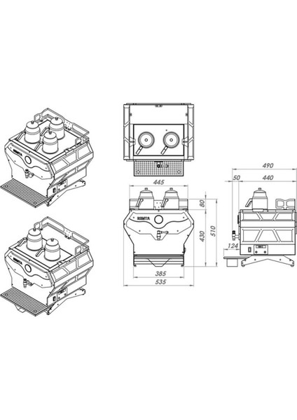 DE22 Pro Serisi 2 Demlikli Jumbo Çay Makinesi, 19 L fiyatları