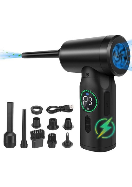 Taşınabilir Araba Elektrikli Süpürgesi, Üfleme ve Emişli Ev Elektrikli Süpürgesi, Klavye Bilgisayar Temizliği Için Uygun (Yurt Dışından)